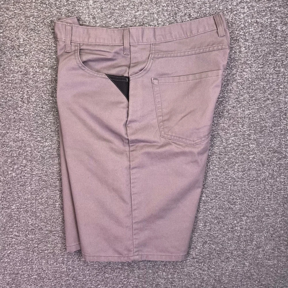 Dickies Shorts Mens 35x10 Grey‎ Work Twill Utility Casual Rugged Chino Durable